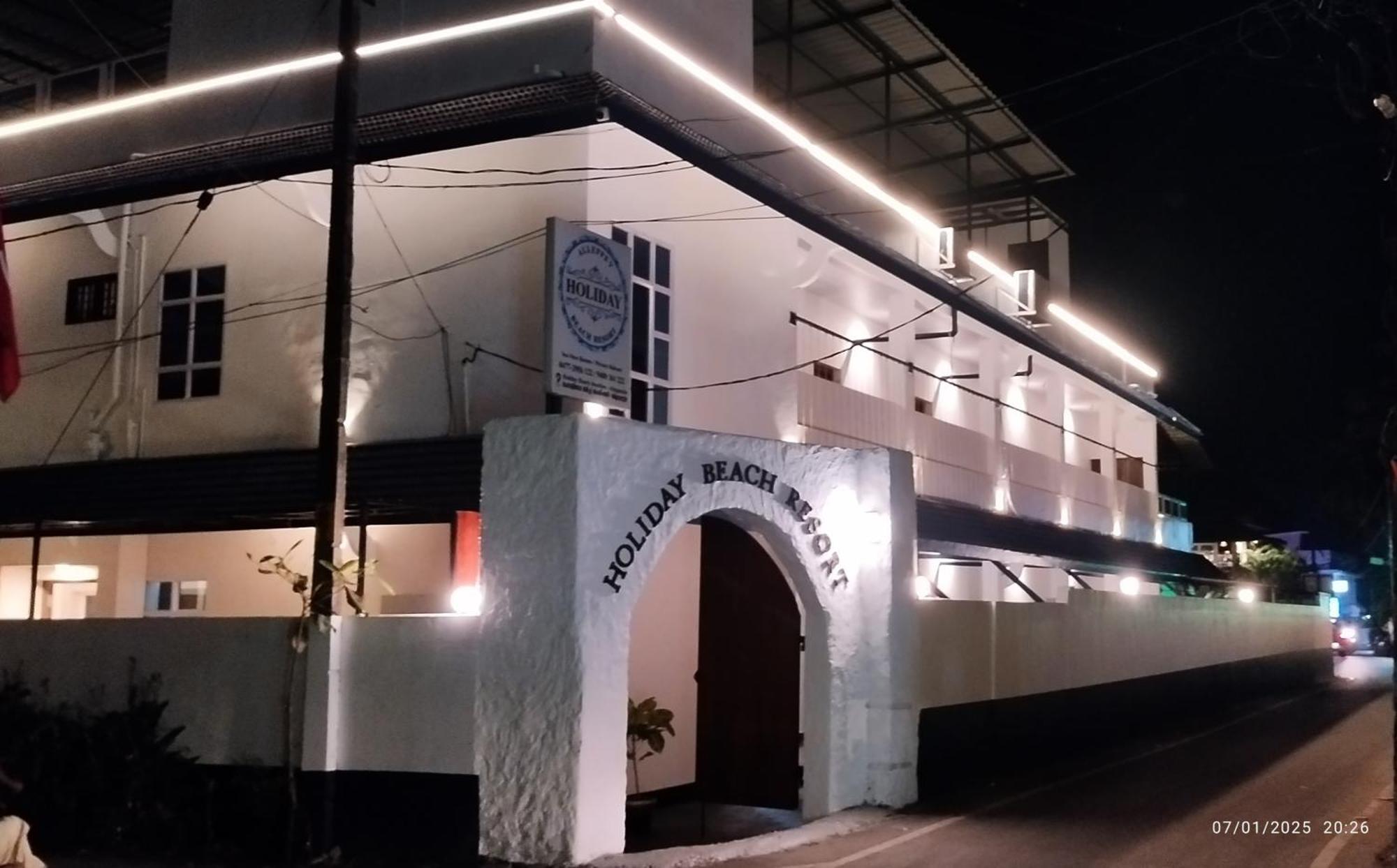 Alleppey Holiday Beach Resort Alappuzha Exterior photo